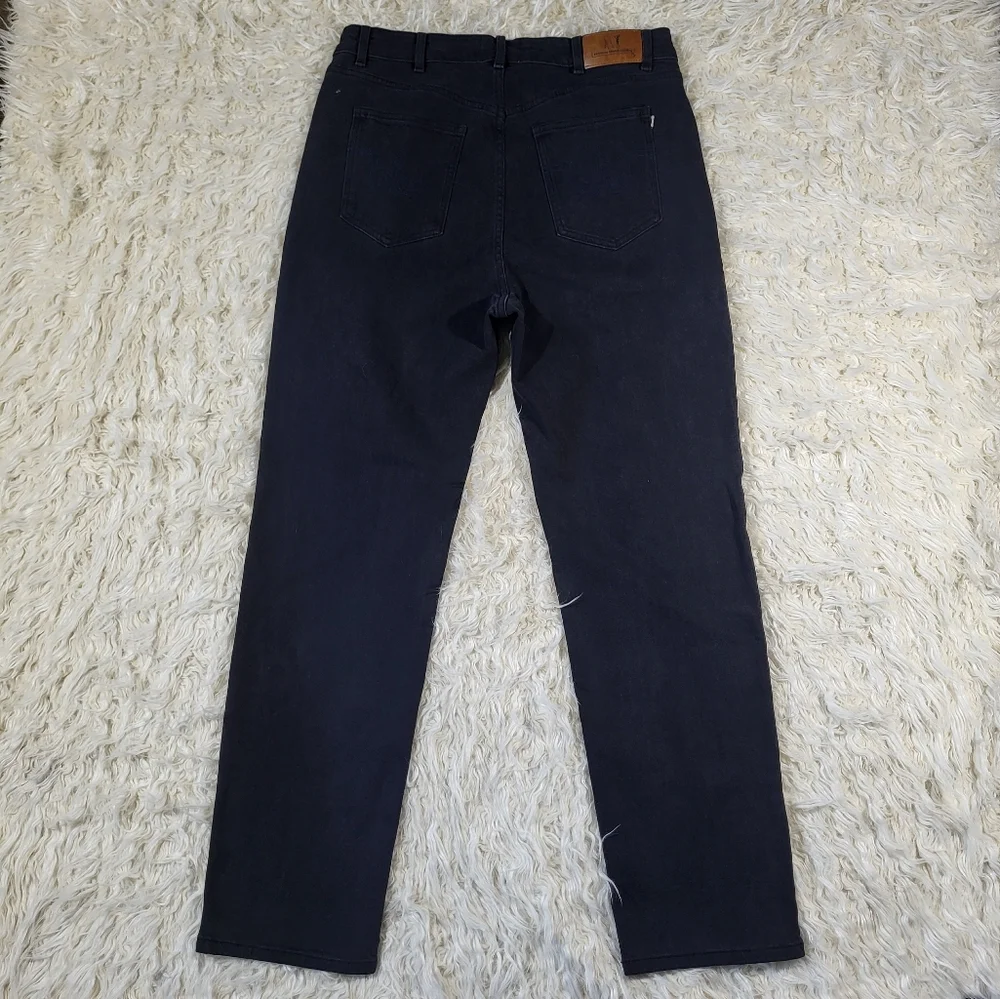 Fashion Brand Company TALL Nap Jeans for big butts black denim Size 1X - Picture 12 of 16